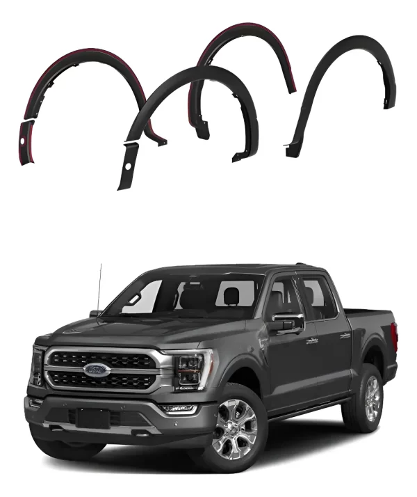 Juego De Cantoneras Tipo Oe Ford F-150 2021-2023