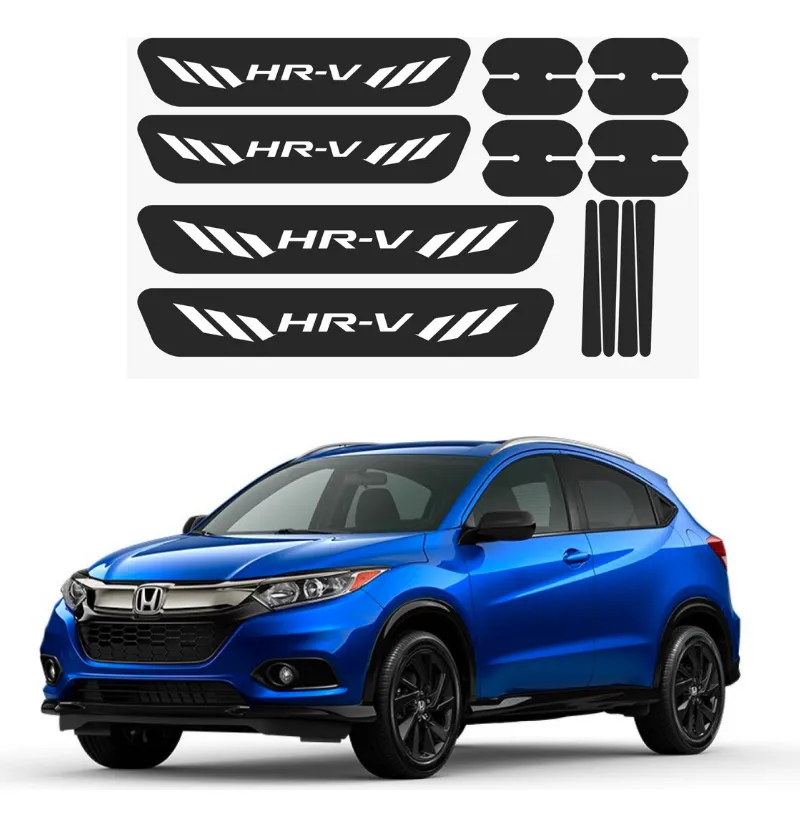 Kit Combo Proteccion Fibra De Carbono Para Honda Hr-v - Image 1