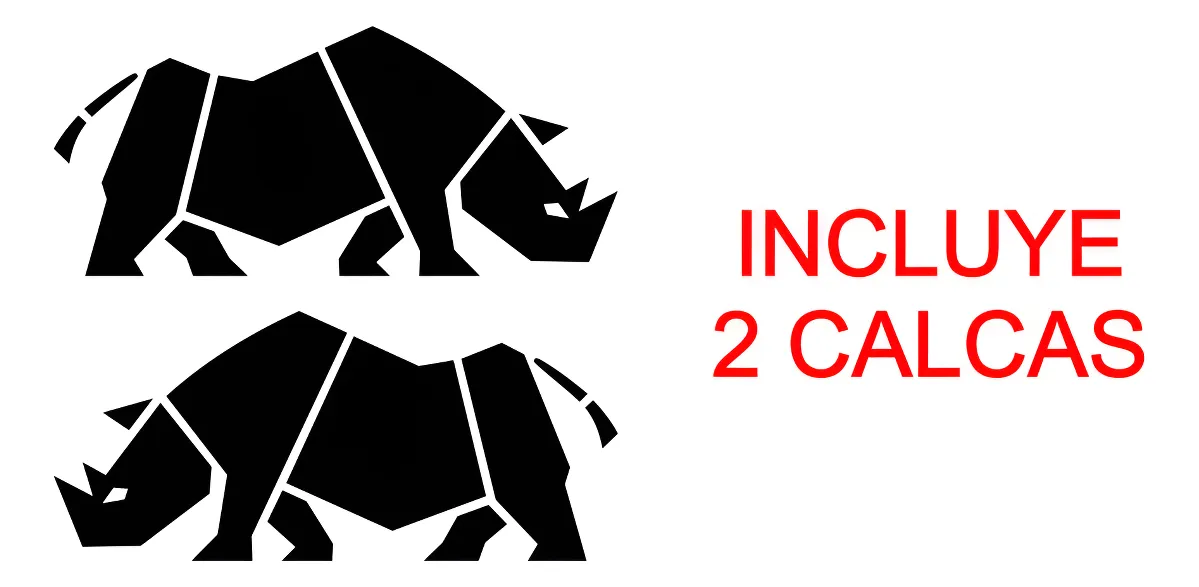 Calca Calcomanía Sticker Rino Suzuki Jimny - Image 1