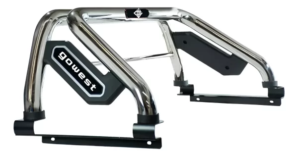 Roll Bar Everest Toyota Hilux 2016-2019 Go West Acero Inox