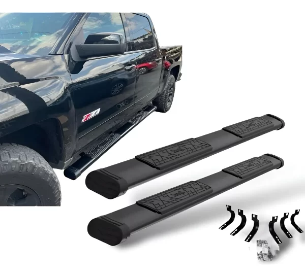 Estribos Bronx Dodge Ram  2002-2008 Doble Cabina Cromo