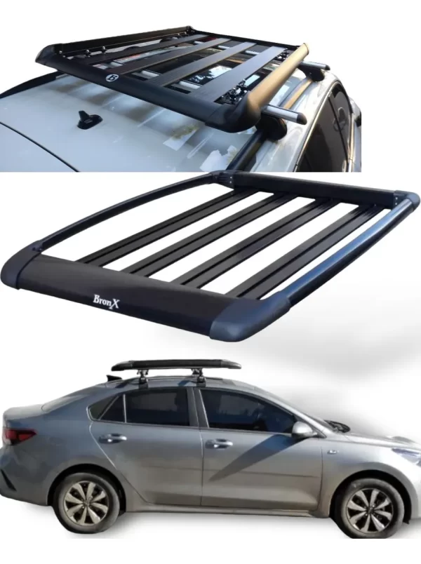 Canastilla Portaequipaje Bronx Chica 98cm X 1.27m Negra