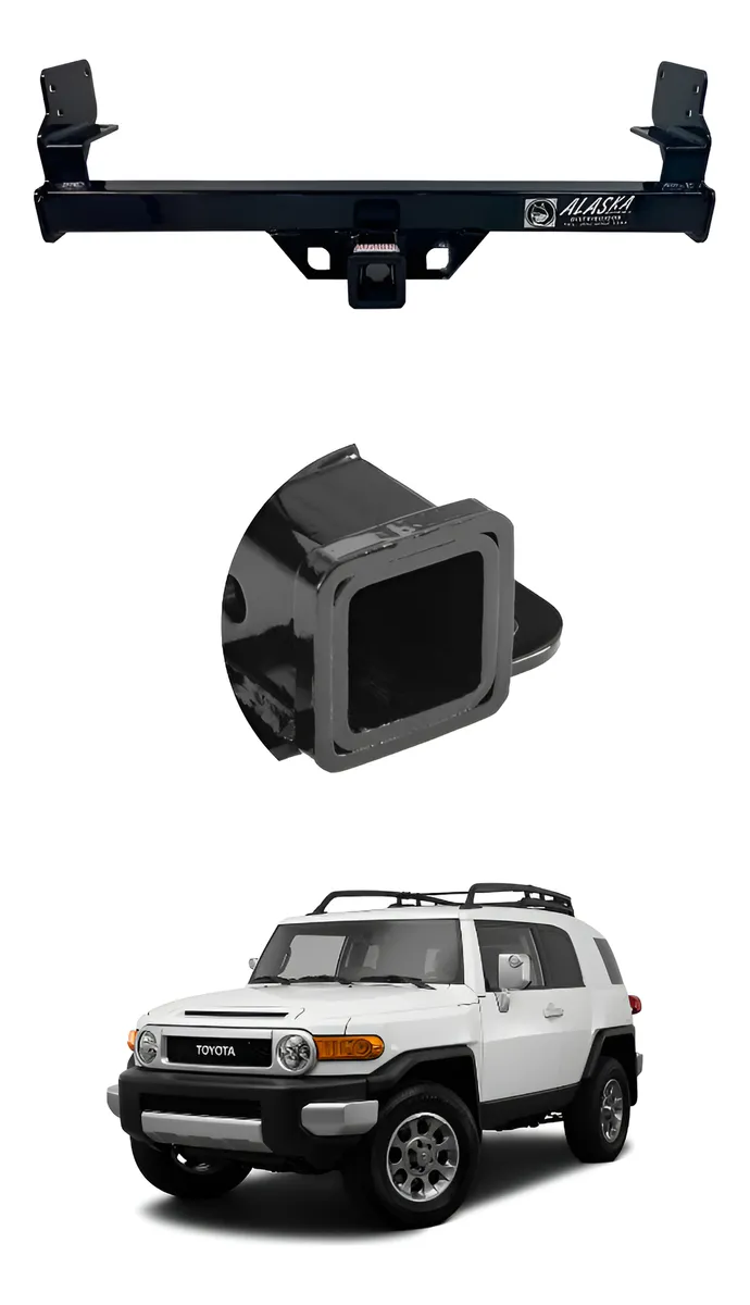 Tirón Jalón De Arrastre Toyota Fj Cruiser 2007-2014 Negro - Image 1