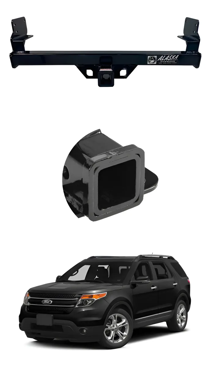Tirón De Enganche Ford Explorer 2011-2019 Negro - Image 1