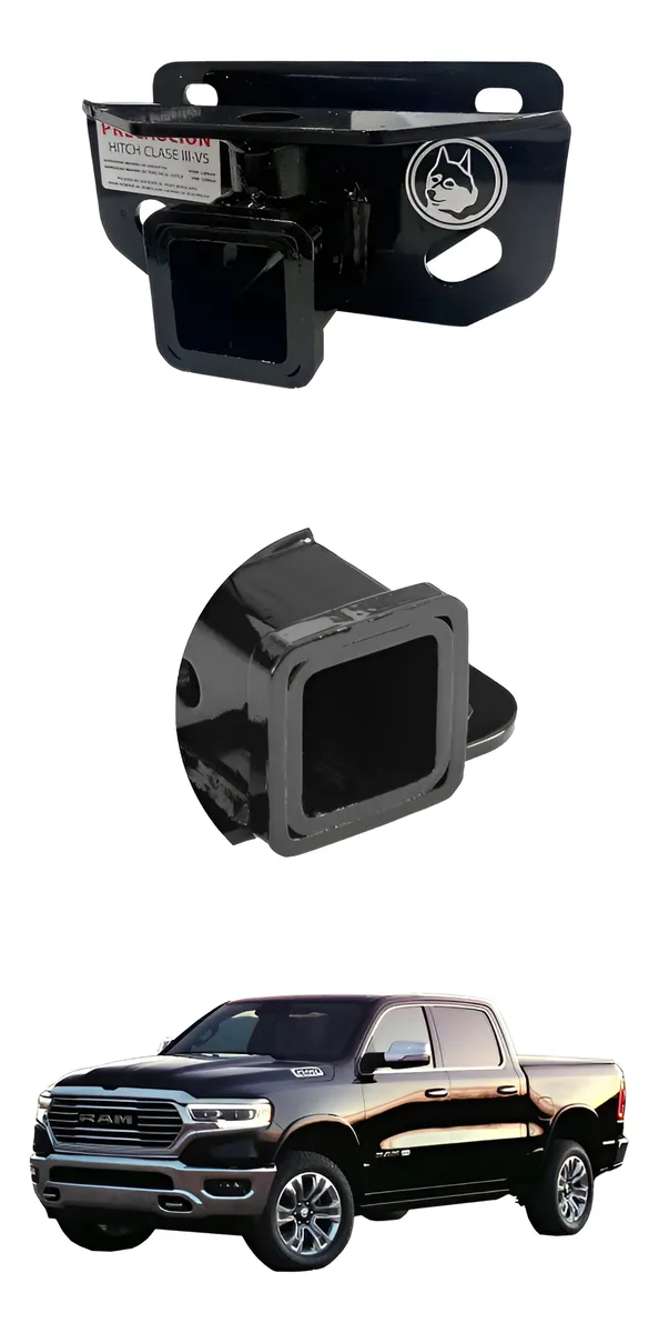 Tirón De Enganche Ram Cuadro Al Centro 1500  Y 2500