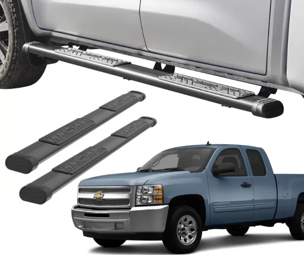 Estribos Bronx Silverado Cheyenne 2007 - 2013 Doble Cabina