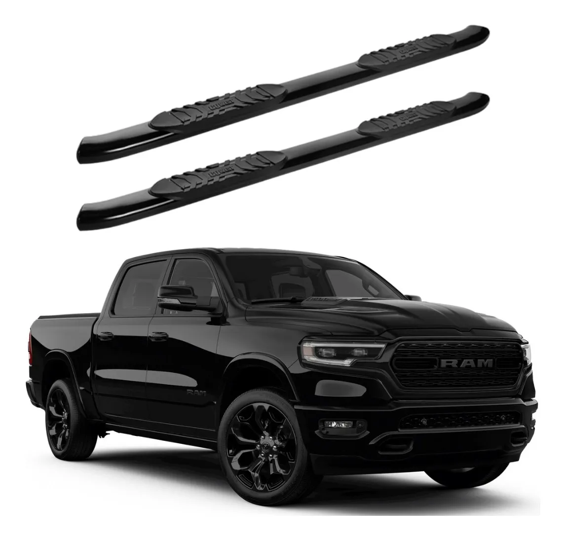 Estribos Widesider Ram 1500 Limited 2019 - 2022 Dob Cab Pin - Image 1