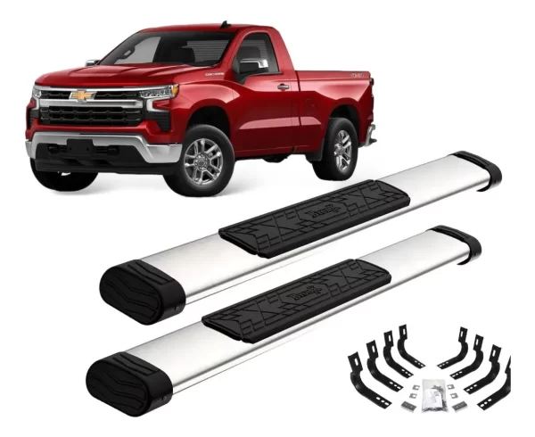 Estribos Bronx Chevrolet Silverado 2022 Cabina Sencilla