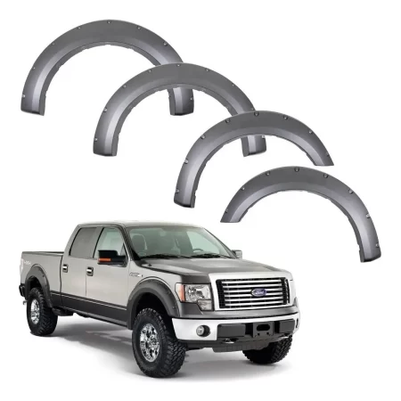 Cantoneras Remaches Ford F150 Lobo 2015 2016 2017 Negras