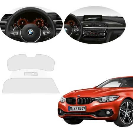 Mica Protector De Pantalla Y Clúster Bmw Serie 4 2019  2023