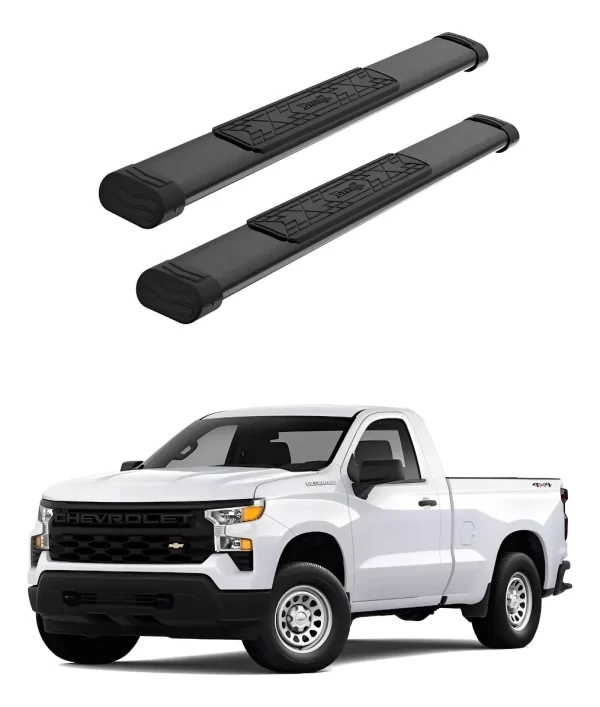 Estribos Bronx Chevrolet Silverado 1500 2023 Cabina Sencilla