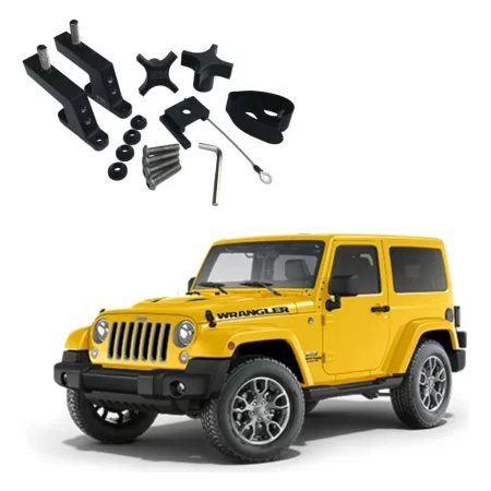 Montaje Para Cofre De Hi-lift Jeep Wrangler Jk/jl 2/4 Puerta