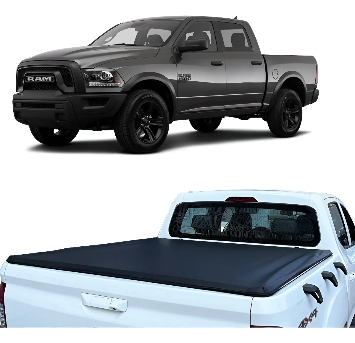 Tapa Cubre Batea Lona Ram 1500 / 2500 Clasica 2009 - 2023 - Image 1