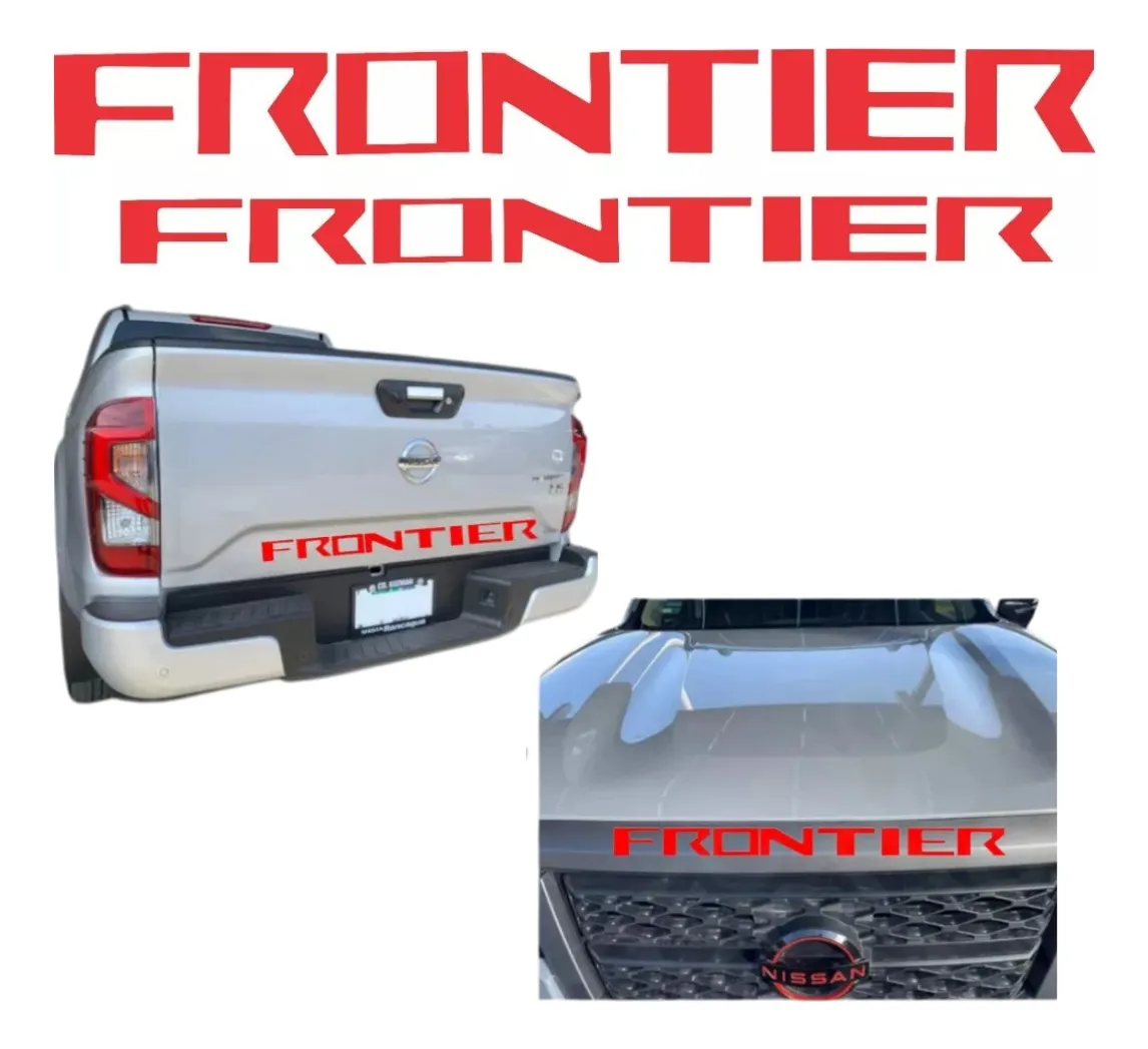 Calca Sticker Nissan Np300 Frontier 2021 2022 Parrilla Batea - Image 1