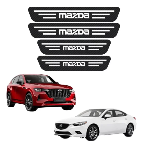 Cinta Protectora Bl Embellecedora Estribos Para Mazda