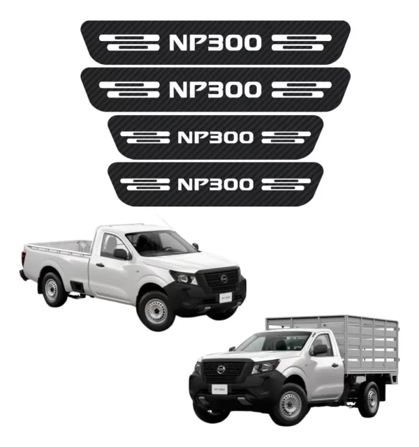 Sticker Bl Protección De Estribos Puertas Np300