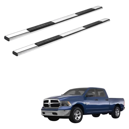 Estribos Serie 100 Cromados Ram 1500 Y 2500 2009 - 2023