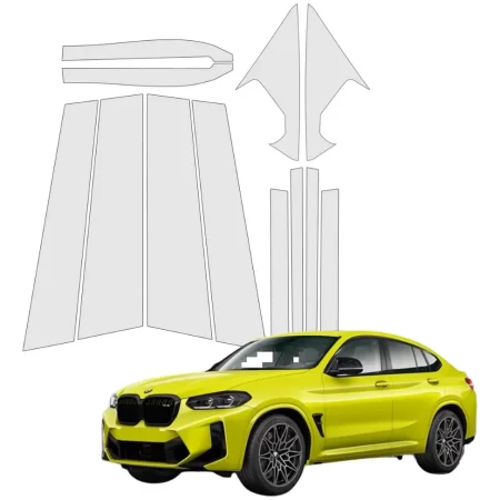 Protección Ppf Postes Exteriores Para Bmw Cx4 2024