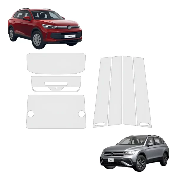 Kit Completo Protector Ppf Para Tiguan Volkswagen 2024