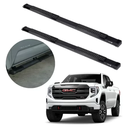 Estribos Serie 500 Para Gmc Sierra 2019 - 2023 Doble Cabina