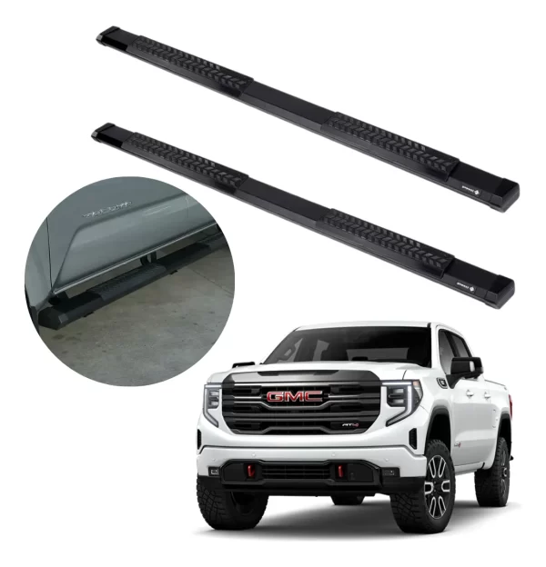 Estribos Serie 500 Para Gmc Sierra 2019 - 2023 Doble Cabina