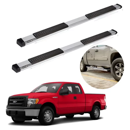 Estribos Serie 500 F150 Lobo Cabina Y Media 2004 - 2014 Cr