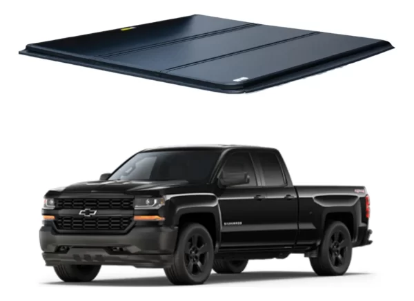 Tapa Cubre Batea Tri Fold Chevrolet Silverado 2014 - 2018