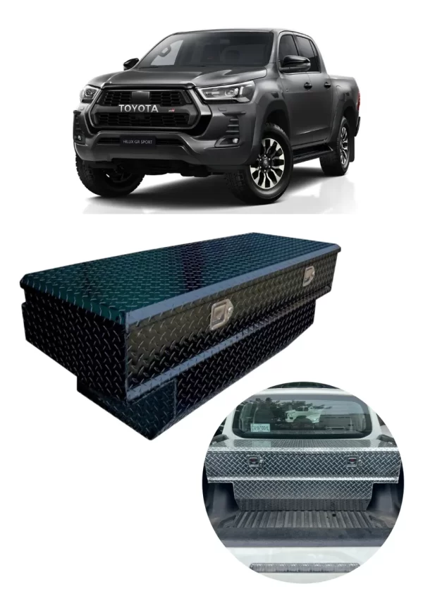 Caja De Herramientas Toyota Hilux 2016-2024+  C/resaques