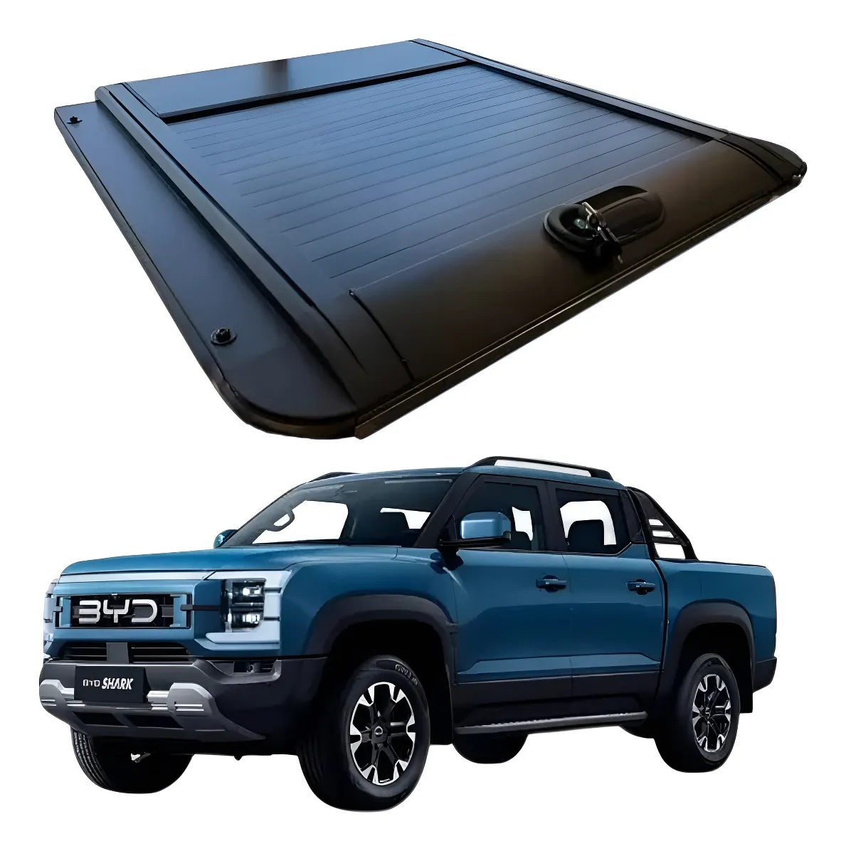 Tapa Cubre Batea Retractil Manual Byd Shark 2024-2025 Dc - Image 1