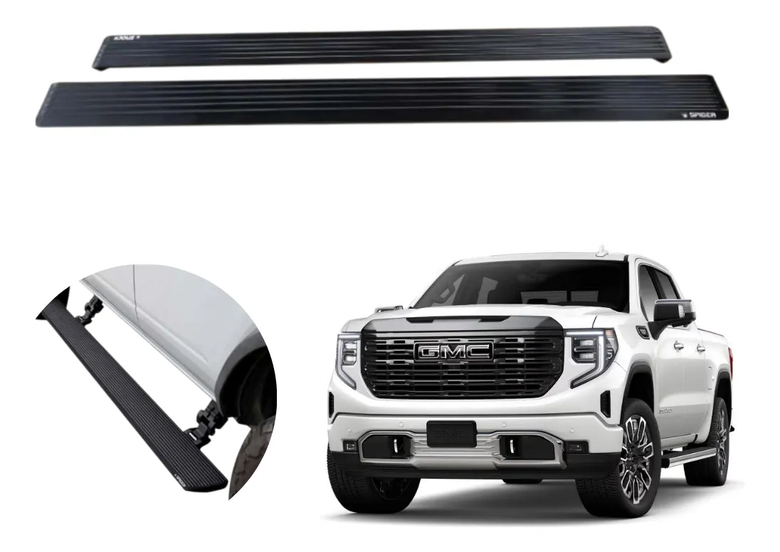 Estribos Electricos Para Gmc Sierra Denali 2019-2024 Dob Cab - Image 1