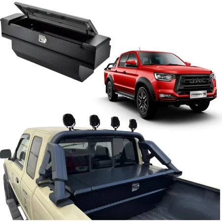 Caja De Herramientas Compatible Jac Frison T8 Con Roll Bar
