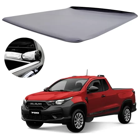 Tapa Cubre Batea Lona Roll Cover Ram 700 2p 2021-2024