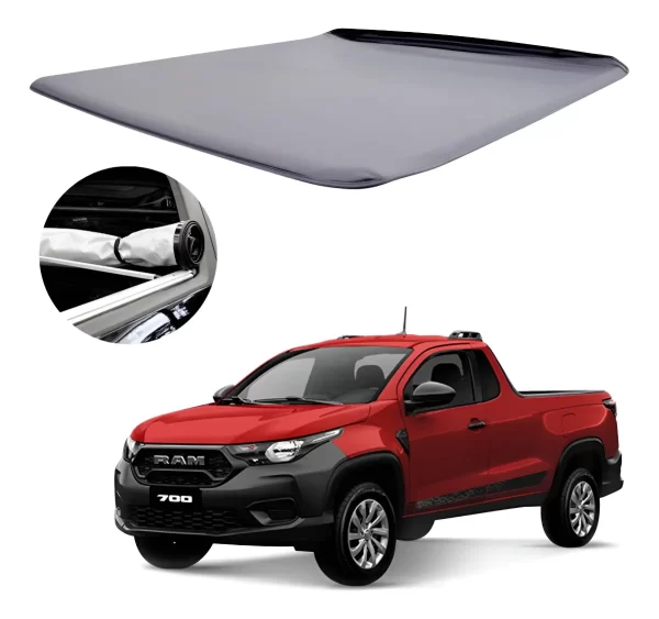 Tapa Cubre Batea Lona Roll Cover Ram 700 2p 2021-2024