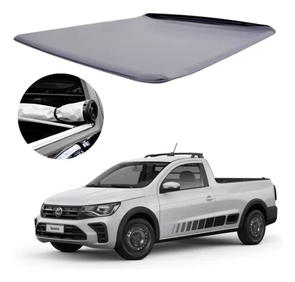 Tapa Cubre Batea Lona Roll Cover Saveiro Cab Senc 2021-2024