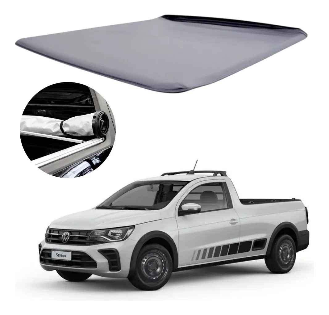 Tapa Cubre Batea Lona Roll Cover Saveiro Cab Senc 2021-2024 - Image 1
