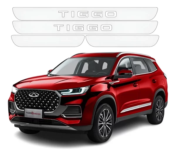 Protección Ppf Placa De Estribos Tiggo 8 Pro 2023