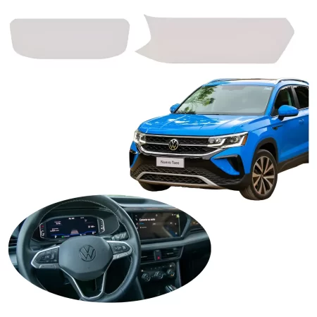 Protección Ppf Pantalla Y Tablero Wv Taos 2021