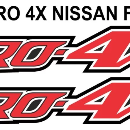 Stickers Calcomania Nissan Frontier Pro4x 2020 - 2023 Vinil
