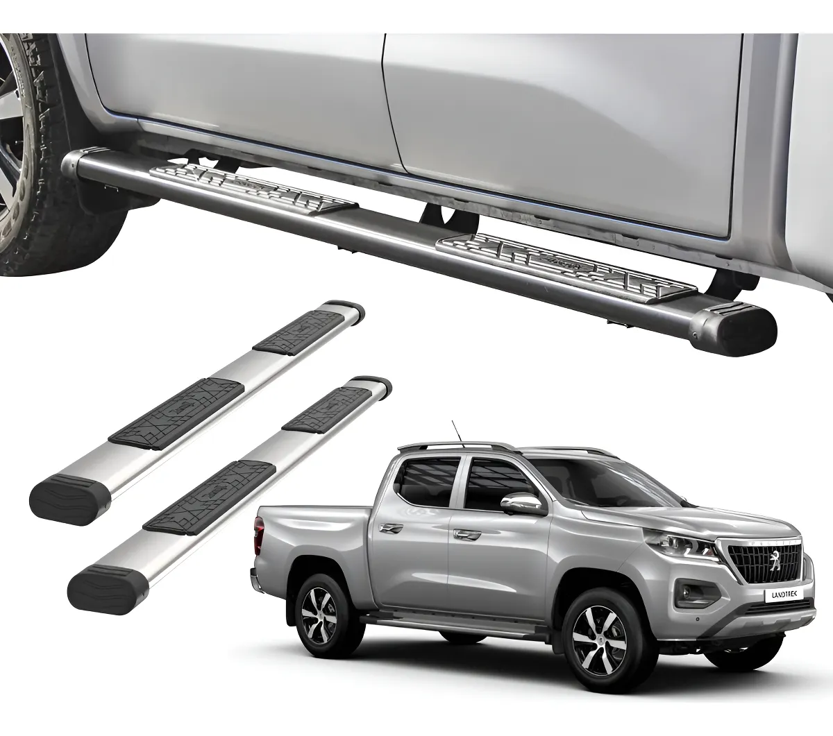 Estribos Bronx Para Peugeot Landtrek 2021-2023 Doble Cabina - Image 1