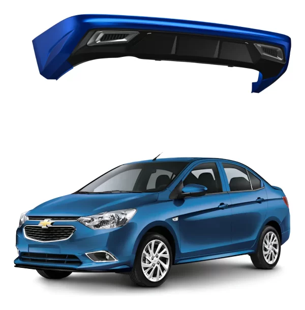 Spoiler Trasero Con Difusor Chevrolet Aveo 2018  2022