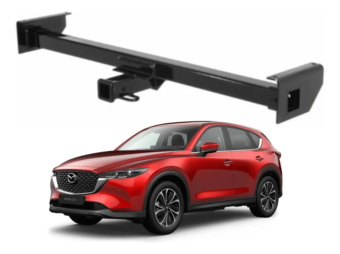Tirón De Enganche Mazda Cx5 2017-2024 Negro - Image 1