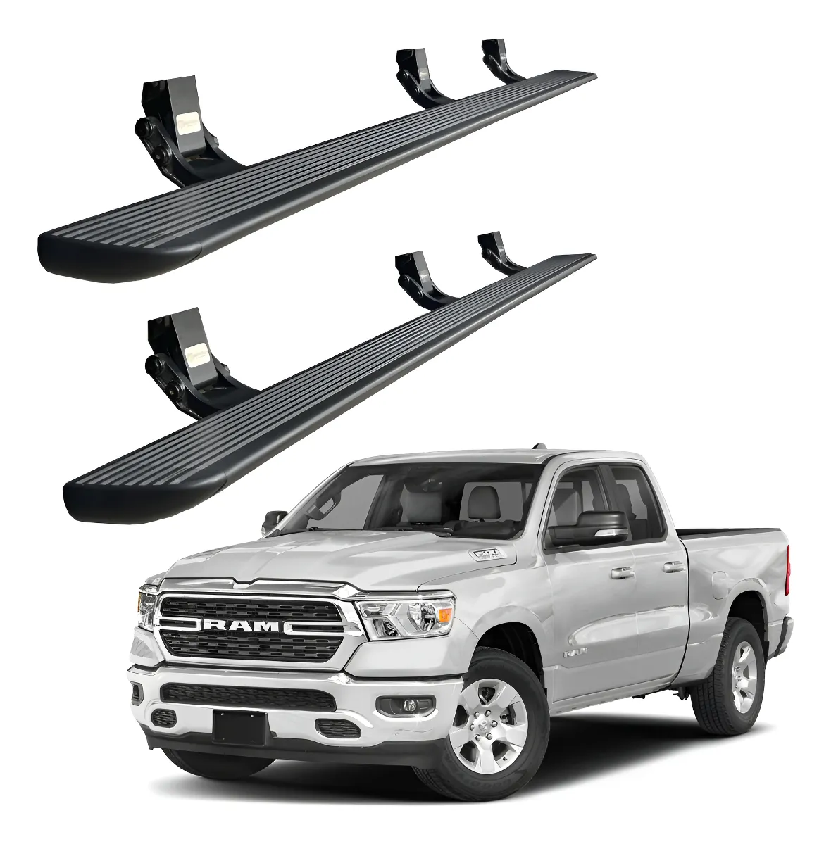Estribos Electricos Mastodon Ram 1500 2019 - 2023 Dob Cab - Image 1
