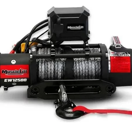 Winch Marca Musclelift Ew-12500 Lbs 12v (cuerda Sintética)