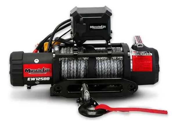 Winch Marca Musclelift Ew-12500 Lbs 12v (cuerda Sintética) - Image 1