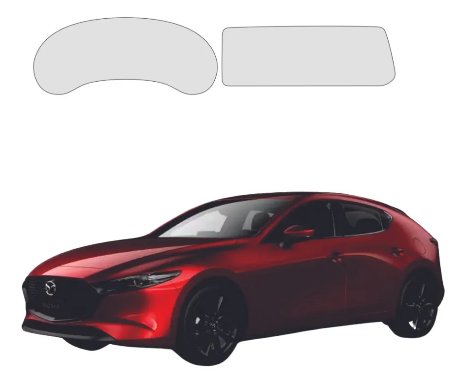 Protector Pantalla Y Clúster Compatible Con Mazda 3 2024 - Image 1