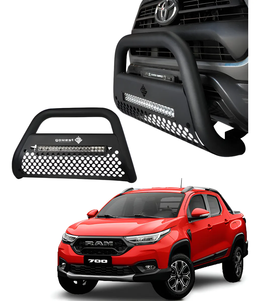 Burrera Cubrefaros Compatible Con Toyota Tacoma 2024 - 2025 - Image 1