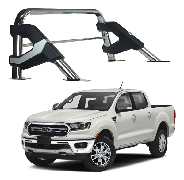 Roll Bar Elite Acero Inoxidable Para Ranger 2013 - 2022