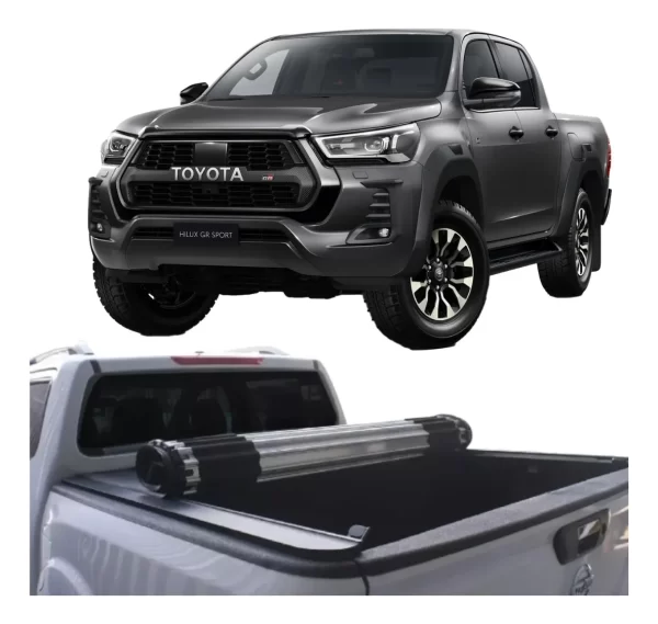 Tapa Cubre Batea Roll Up Para Toyota Hilux 2016 - 2024