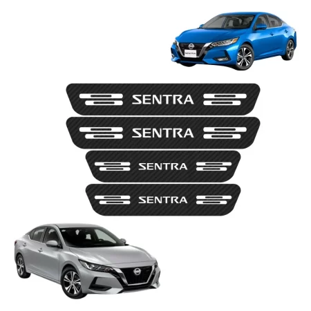 Sticker Protección De Estribos Puertas Para Nissan Sentra