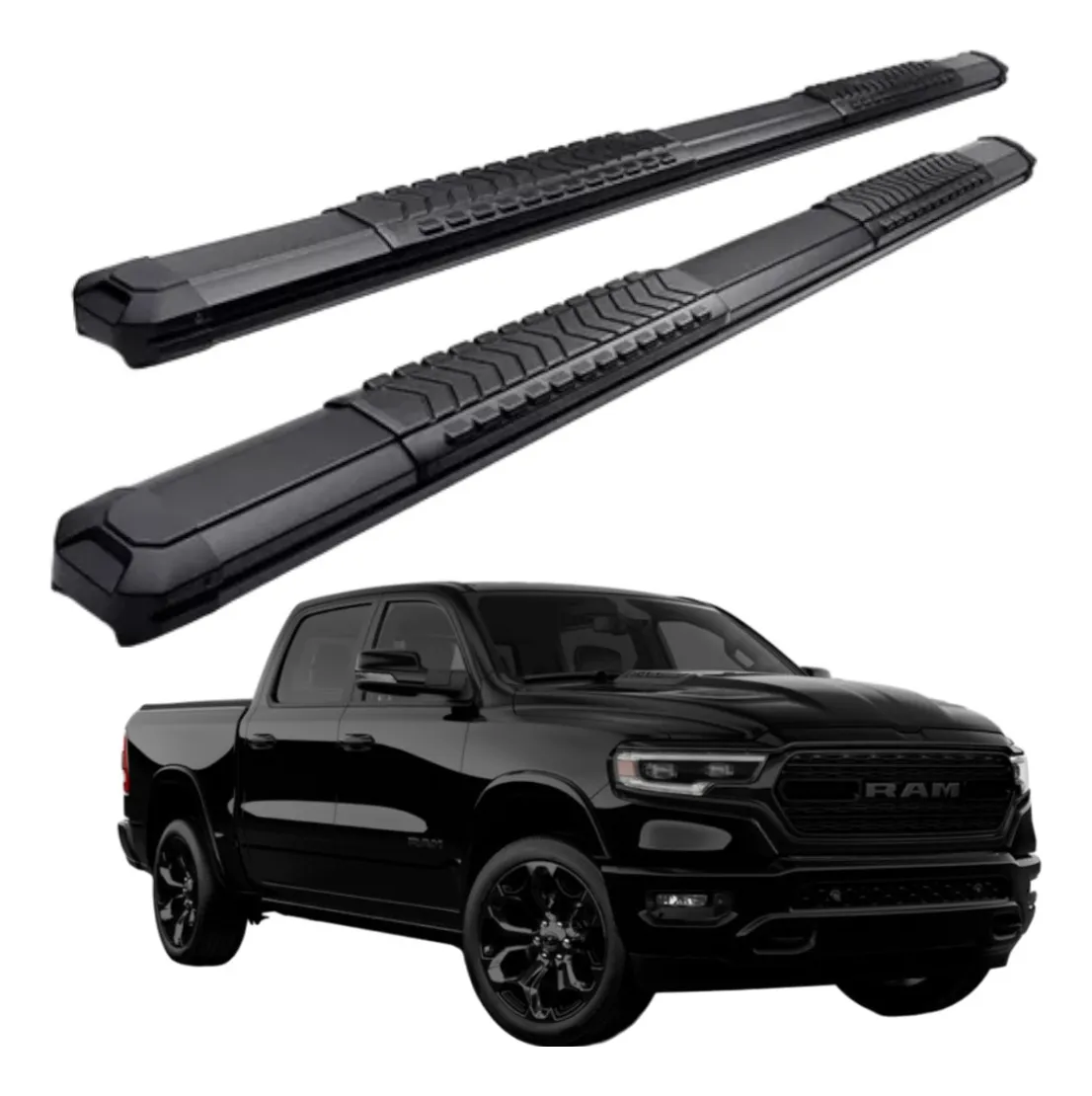 Estribos Serie 400 Acero Para Ram 1500 Limited 2019 - 2023 - Image 1